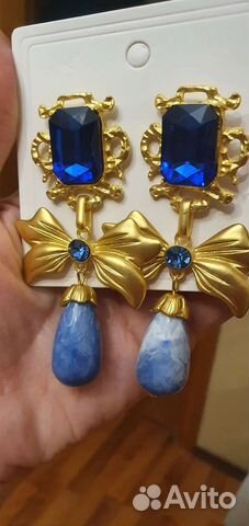 Новые винтажные серьги