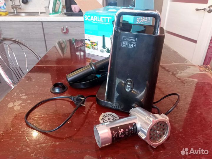Мясорубка scarlett на запчасти