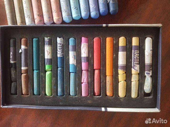 Масляная пастель auchan, сухая пастель Подольская