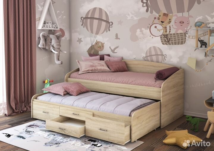 Кровать с дополнительны спальным местом Легенда 5