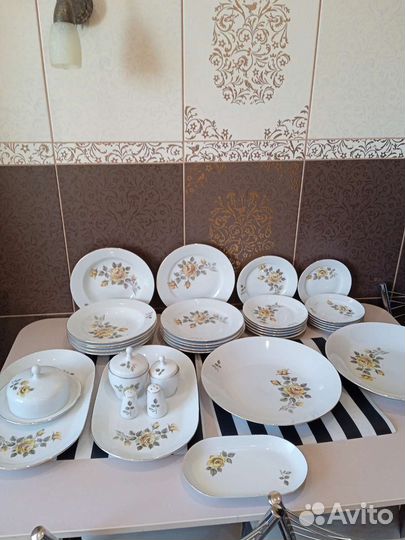 Столовые сервизы Kahla гдр