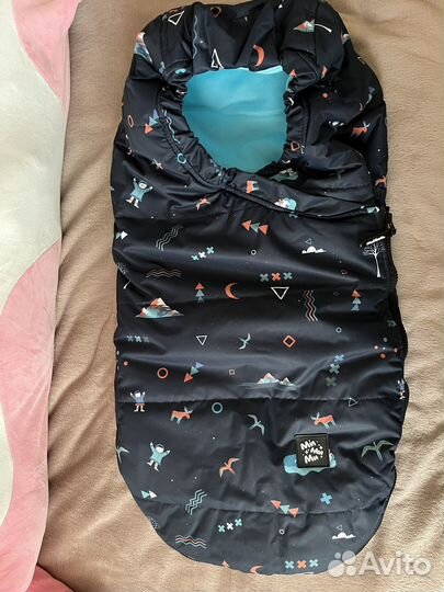 Зимний конверт в коляску