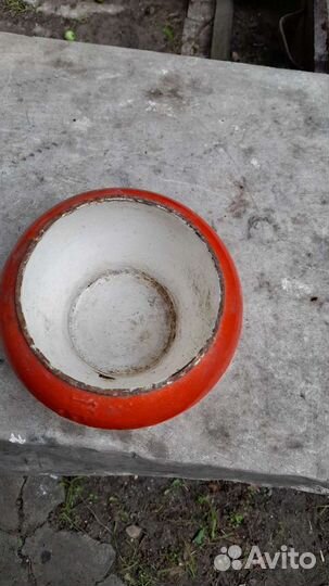 Чугунок эмалированный 1 литр