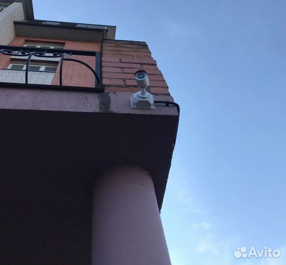 Видеонаблюдение с установкой