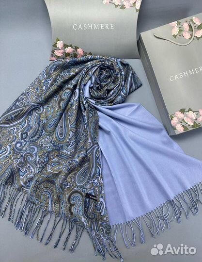 Палантины Пейсли 80х180см кашемир