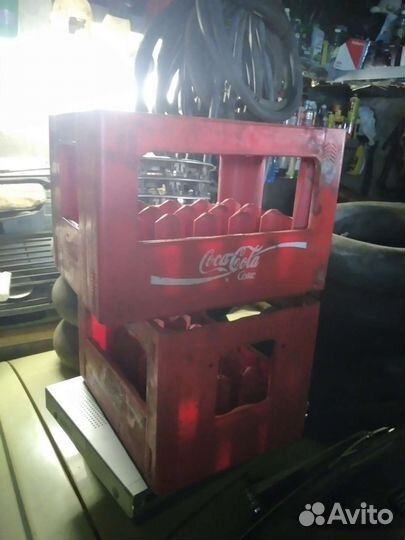 Ящики винтажные coca cola для бутылок
