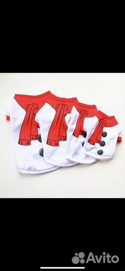 Рождественская майка для собак и кошек