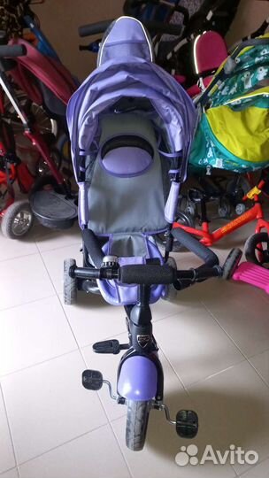 Трехколесный велосипед с родительской ручкой