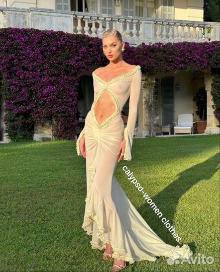 Платье House of CB rat and boa