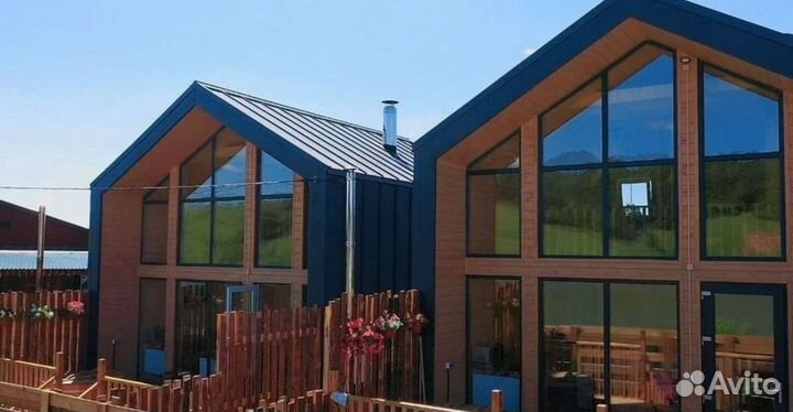 Аренда коттеджа с баней у озера