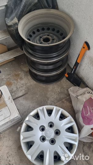 Штампованные Диски R15 Honda civic