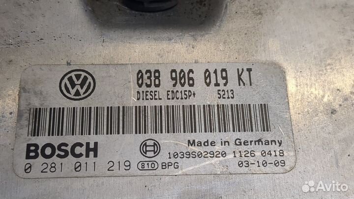 Блок управления двигателем Skoda Fabia, 2004