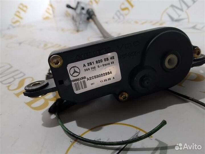 Привод форточки правый Mercedes Gl-Class X164