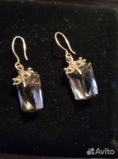 Серьги серебро 875 пр СССР Совы