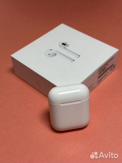 Беспроводные наушники apple airpods 2