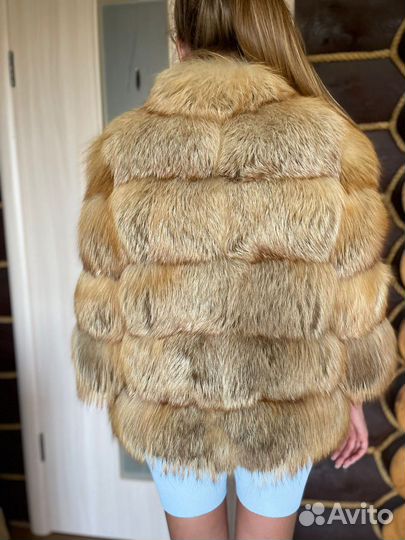 Шуба из лисы
