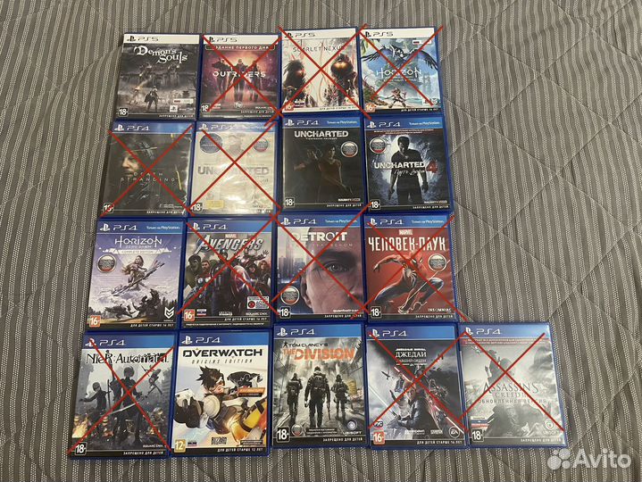 Диски PS5-PS4