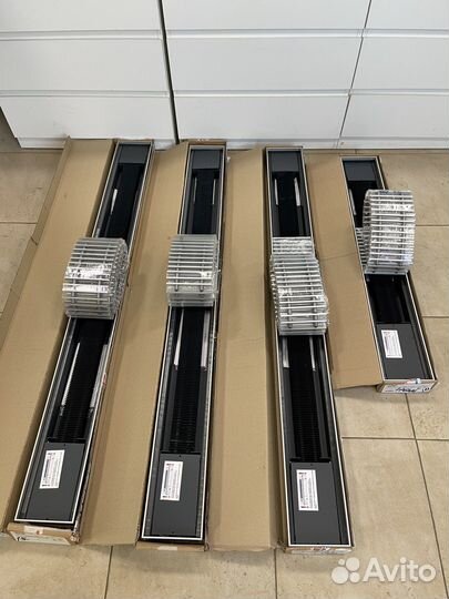 Внутрипольные конвекторы в наличии