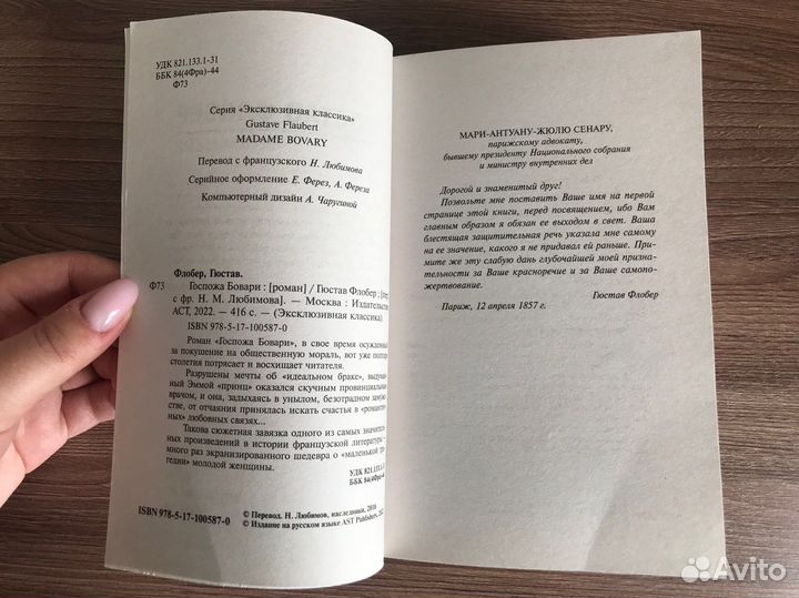 Госпожа Бовари, Г. Флобер