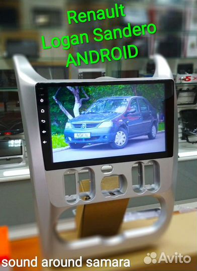 Renault Logan Sandero магнитола Android новая