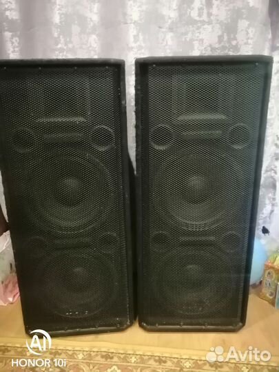 Акустические колонки + ресивер