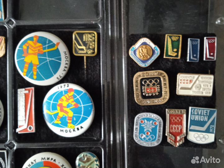 Хоккей-значки