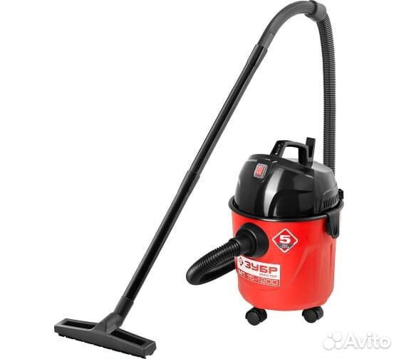 Хозяйственный пылесос зубр пу-15-1200 М1