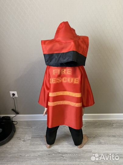 Прокат костюм пожарного пожарника