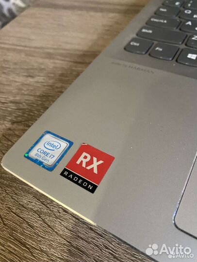 Игровой ноутбук i7 8550/RX550/IPS/8 Gb ddr4/1TB