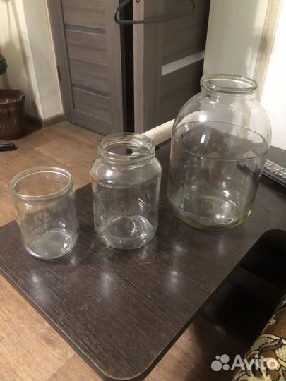 Стеклянные банки 0.5 л,1л,3л