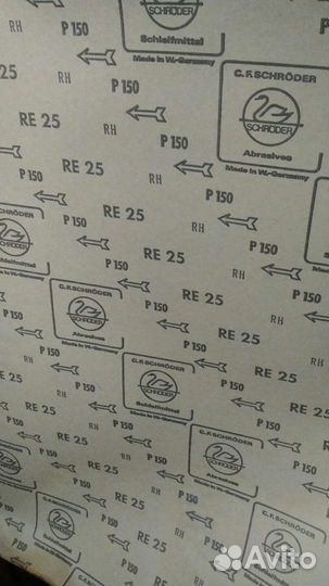 Наждачная бумага для заточки ножей мясорубки и др