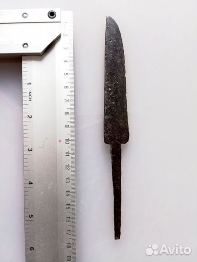 Старинный кованый клинок