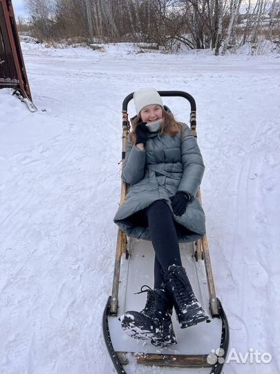 Пуховик женский 48