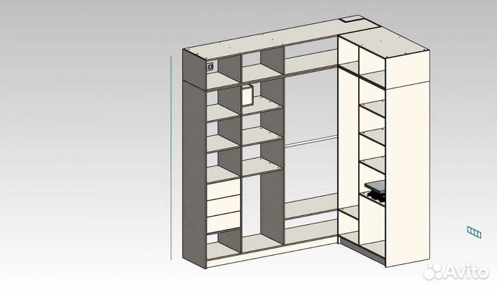 Проектирование, дизайн, деталировка мебели