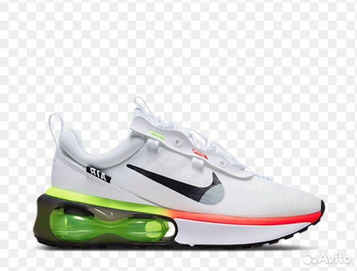 Nike Air Max 2021 White Bright Crimson Volt 41,5 р