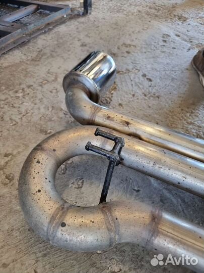 Прямоточный выхлоп Kia ProCeed JD GT