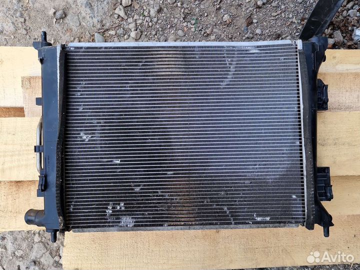 Радиатор охлаждения киа рио 4
