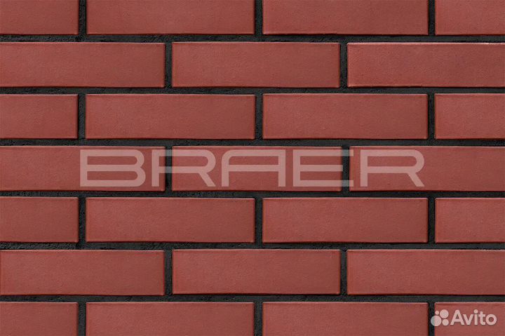 Кирпич облицовочный Braer
