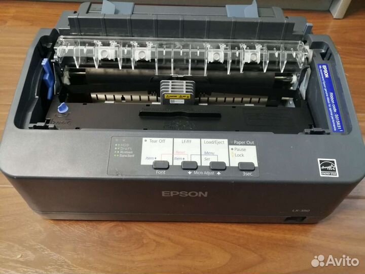 Матричный принтер epson lx 350 под Вист. Т