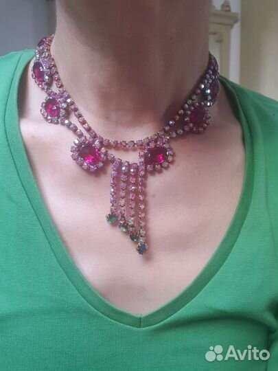 Колье винтаж США