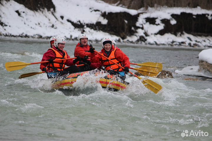 Рафтинг, Адыгея