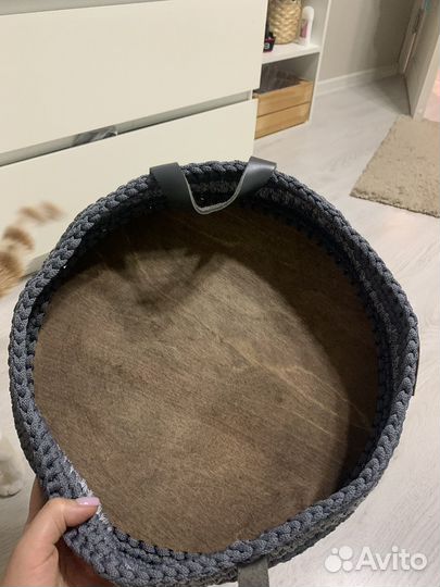 Поднос вязанный