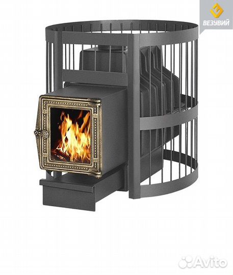 Печь банная везувий Легенда Стандарт 22 (дт-4С)