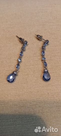 Серьги серебро