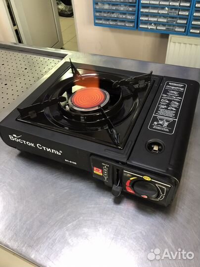 Плита туристическая новая с керамикой
