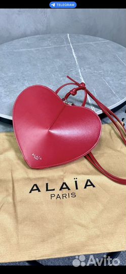 Сумка сердце alaia