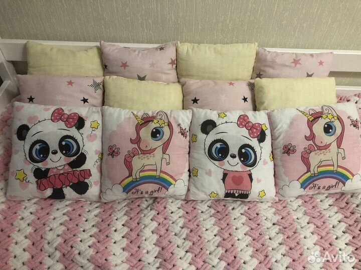 Бортики в кроватку новые