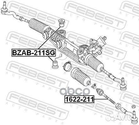 Сайлентблок рулевой рейки bzab-211SG Febest