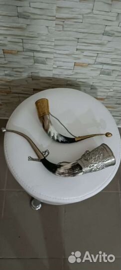 Рога-кубки декоративные. СССР