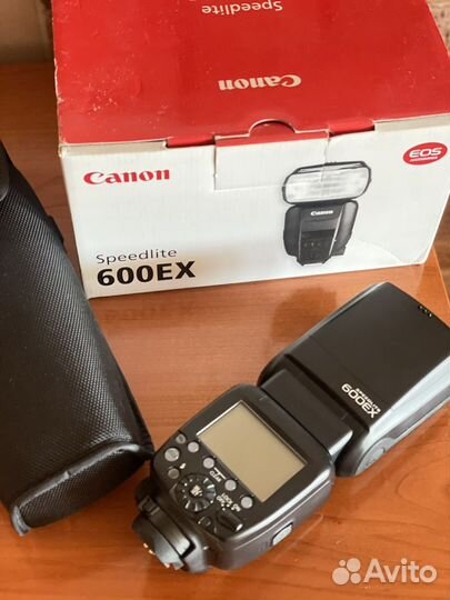 Вспышка canon speedlite 600ex